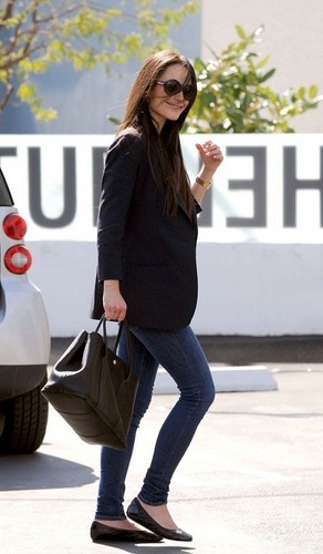  Jordana - Arriving at the Helmut Lang Store, Mar 28, 2011