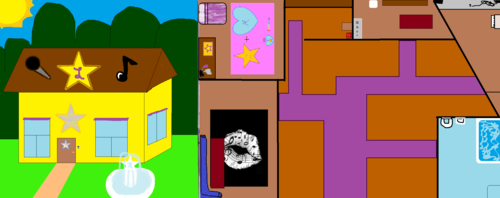  Lilly's House ( I draw it yesterday night)