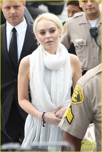  Lindsay Lohan: Probation Revoked 由 Judge
