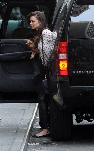  Miranda Kerr out in NYC (October 18).
