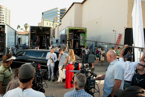 Nate - Gossip Girl, Episode Stills - Season Five, Los Angeles Behind the Scenes