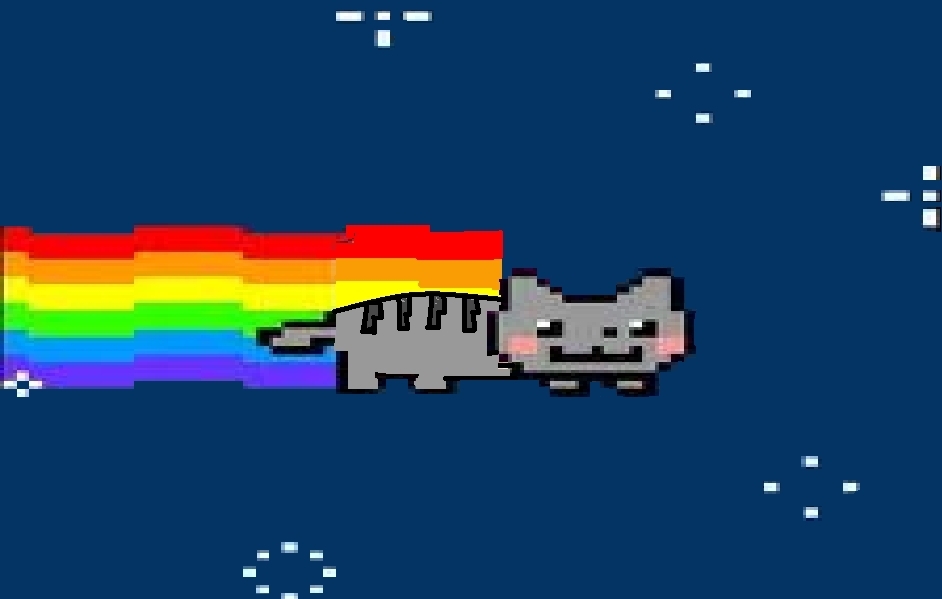 Nyan Cat (Before He Collided With The Poptart)