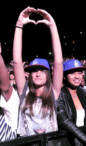  Paris at Chris Brown's concierto 10/20/2011.