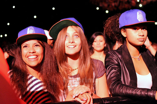  Paris at Chris Brown's show, concerto 10/20/2011.