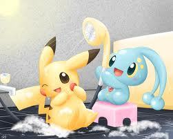  pikachu and Manaphy