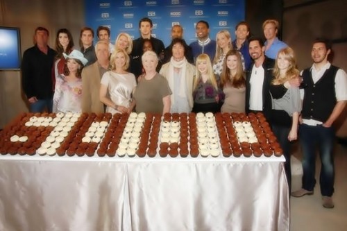  The Bold and the Beautiful Cast 6,000th Episode Celebration.