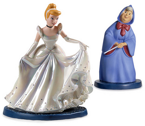  Walt Disney Figurines - Cendrillon & The Fairy Godmother