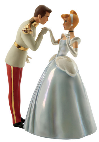  Walt Disney Figurines - Prince Charming & Cendrillon