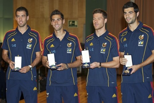  Xabi and other spanish players