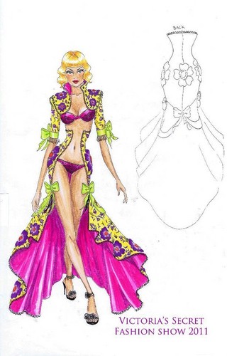  2011 Victoria’s Secret Fashion tampil Sketches