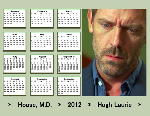  2012 HOUSE Calendar