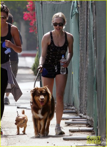  Amanda Seyfried's giorno Out with Finn!