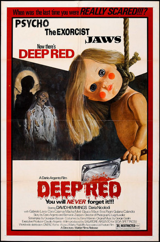  Deep Red -1975- Horror Movie Poster