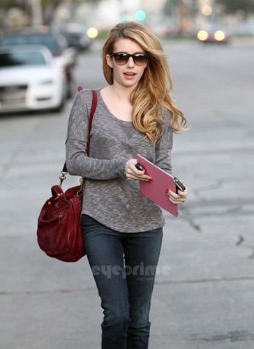  Emma Roberts spotted out and about in Hollywood, Oct 22