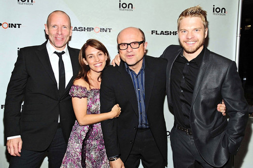  FLASHPOINT Cast on ION Launch Party