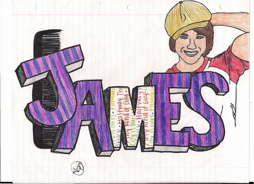  James drawing
