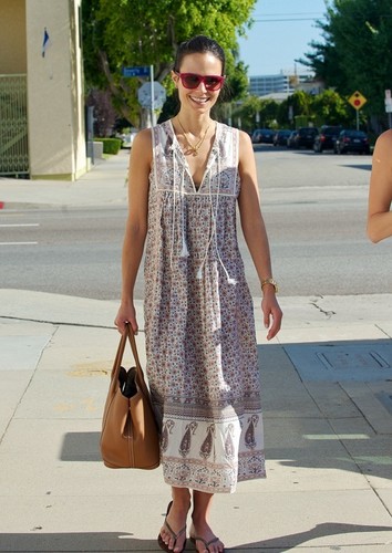  Jordana - at Kings Road Cafe with her Dallas co-star Julie Gonzalo in LA, May 25, 2011