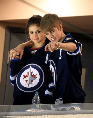  Justin Bieber and Selena
