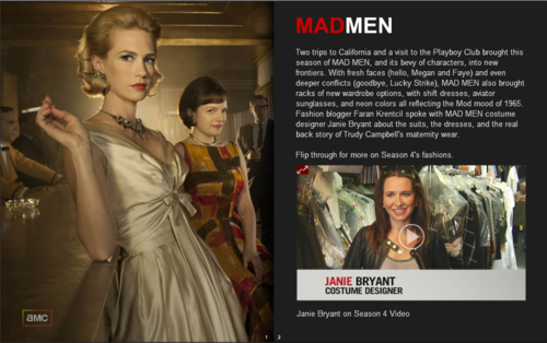  Mad Men Season 4 fashion index