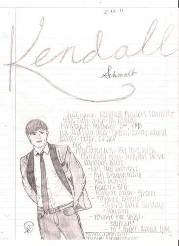  My Kendall drawing with facts.