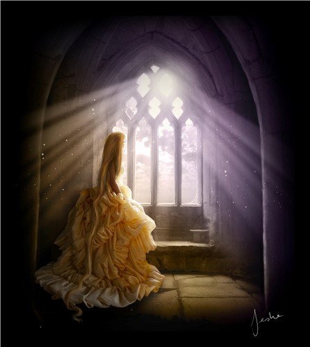  Rapunzel at the window