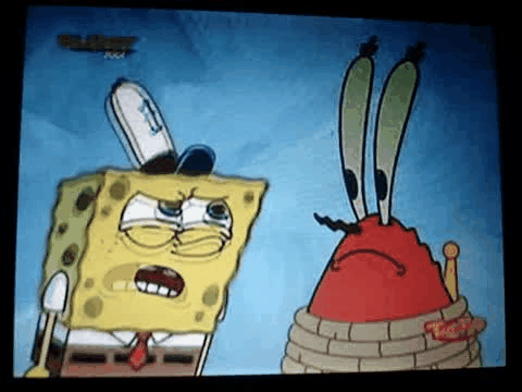  Spongebob Slaps Mr. Krabs