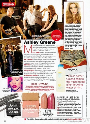  The scans of Ashley in Allure Magazine now in HQ