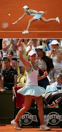  Alizé Cornet in Fulfilling Victory Exit