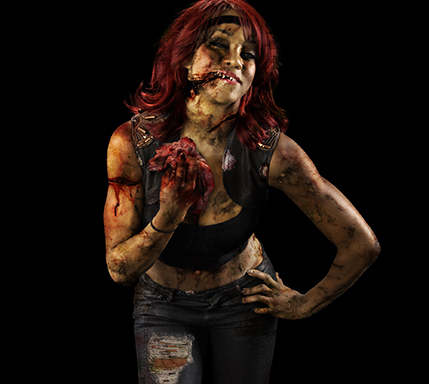  WWE Zombie-Alicia fox, mbweha