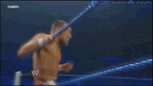  Wade does the spinning side slam on Daniel Bryan