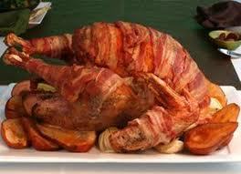 bacon rapped chiken