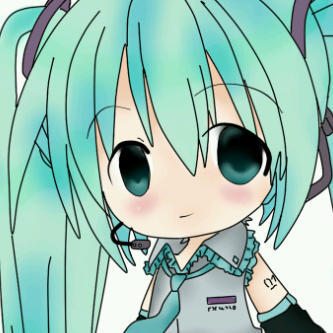  miku re-colored によって my friend
