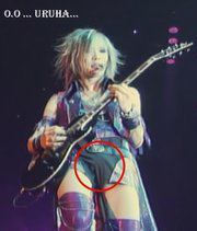  the gazette gets aroused lol