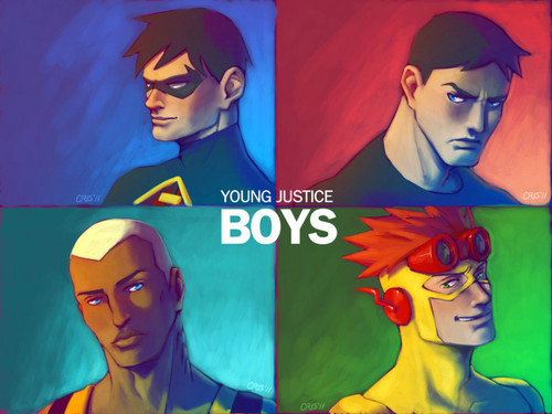  young justice boys