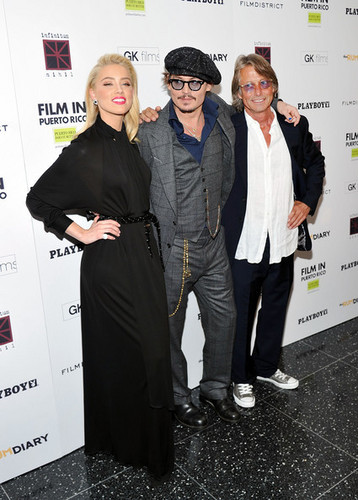  "The rhum Diary" New York Premiere - Inside Arrivals (October 25)