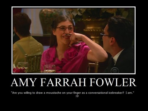  Amy Farrah Fowler :]