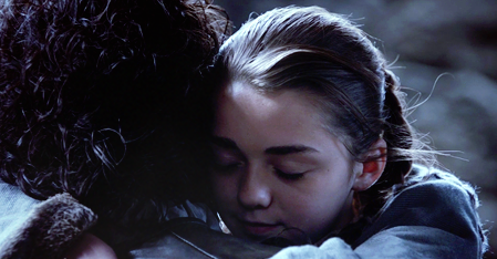  Arya Stark and Jon Snow
