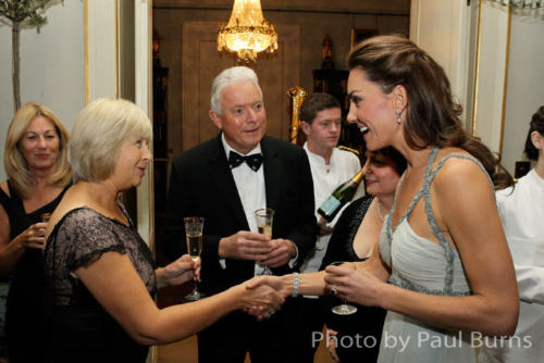Duchess Catherine hosting a private charity dinner at Clarence House.