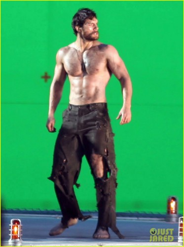 Henry Cavill: 'Man of Steel' Green Screen Scenes!