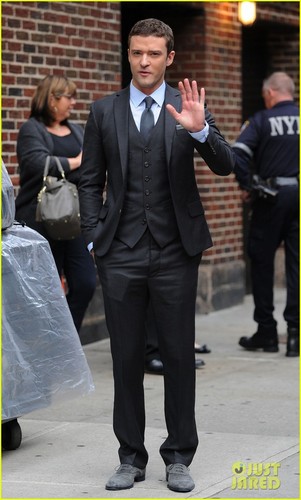 Justin Timberlake: 'In Time' for 'Letterman'!