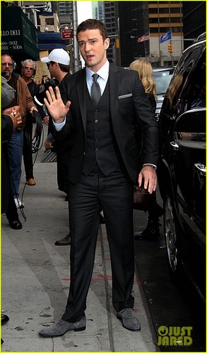  Justin Timberlake: 'In Time' for 'Letterman'!