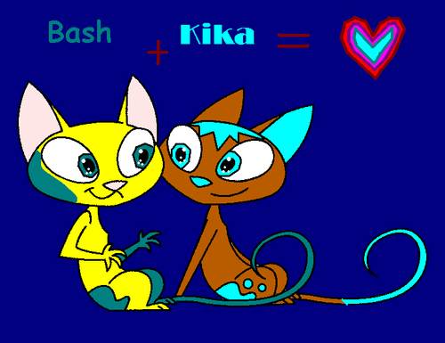  KIKA AND BASH cinta