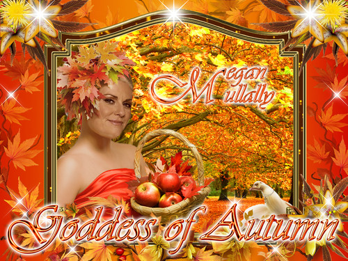  Megan Mullally - Goddess Of Autumn
