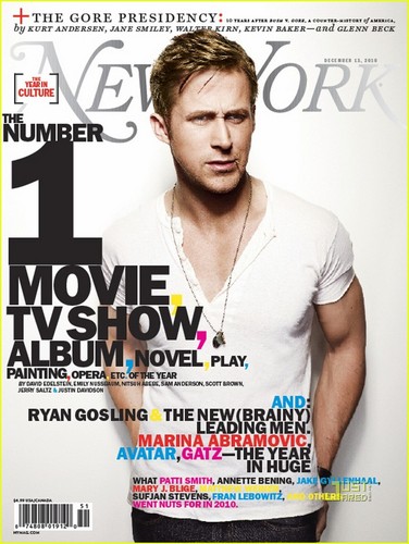  Ryan anak angsa, gosling Covers 'New York' Magazine