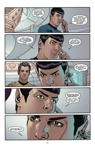  별, 스타 Trek Comic Book IDW ongoing issue 1