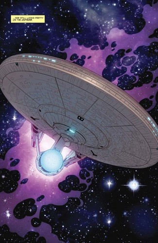  estrella Trek Comic Book IDW ongoing issue 1