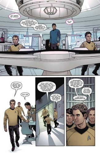  bintang Trek Comic Book IDW ongoing issue 1
