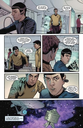  ngôi sao Trek Comic Book IDW ongoing issue 1