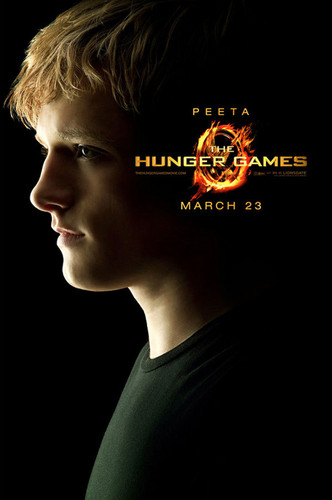  The Hunger Games character poster - Peeta Mellark
