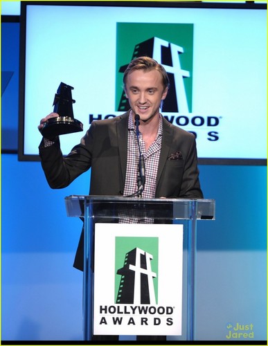  Tom Felton: 'Harry Potter' Wins Hollywood Movie Award!